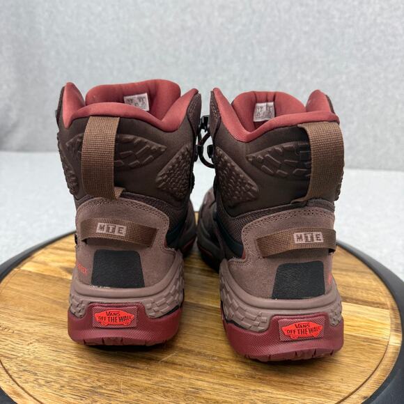 Vans MTE Crestline Gore-Tex Boots Men's 7 Women's 8.5 Bitter Chocolate Shoes - Picture 4 of 7